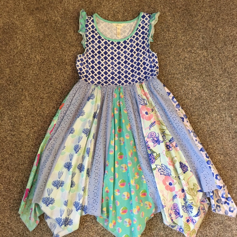 Matilda Jane Floral Dress Sundress Sz 14